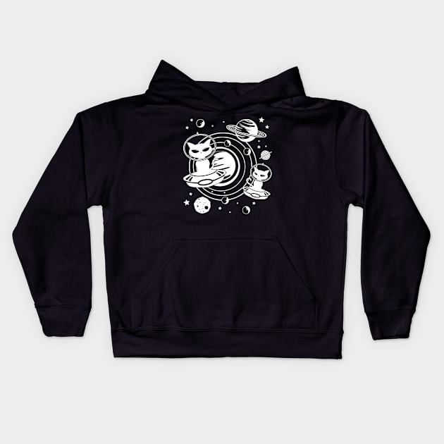 Alien Cat Kids Hoodie by T-Shirt.CONCEPTS